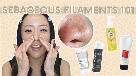 Sebaceous Filaments 101 | Sebaceous Filaments vs Blackheads | Skincare Recs, Removal & Oil ...