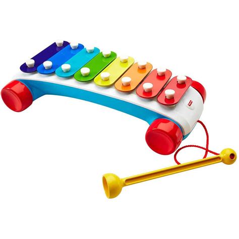 Fisher-Price Classic Xylophone, Colorful Musical Pull Toy - Walmart.com