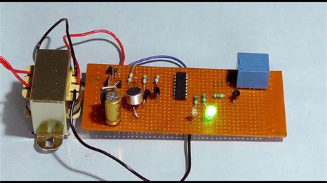 HOW TO MAKE A CLAP SWITCH CIRCUIT ( SCIENCE PROJECT) - YouTube