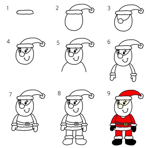 97 Cool Christmas cartoon images easy to draw for Android Lock Screen ...