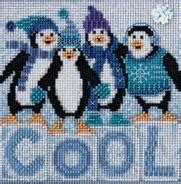 "Cool Quartet" | Cross Stitch Kit