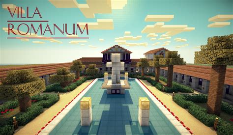 Roman villa Minecraft Map