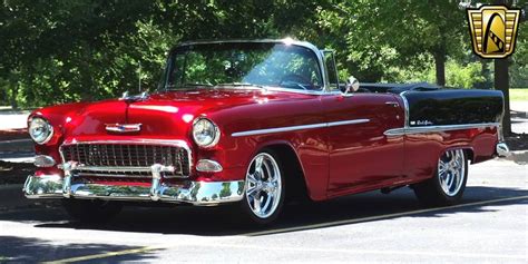 Chevy Bel Air Convertible 1955 - 40s & 50s American Cars. | Vieilles voitures, Voitures ...