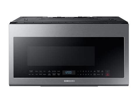 2.1 cu. ft. Over-the-Range Microwave with Sensor Cooking in Fingerprint ...