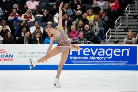 Amber Glenn, 24, wins U.S. Figure Skating title 2024 - SportsHistori