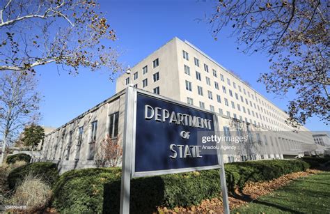 United States Department of State building is seen in Washington ...