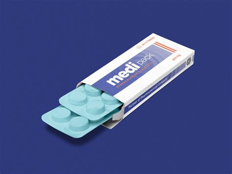 11854+ Medicine Tablet Box Mockup Best Free Mockups