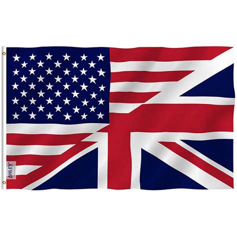 America Britain Friendship Flag - Anley Flags