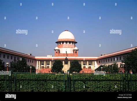 Supreme Court of India building, Delhi, India, Asia Stock Photo - Alamy