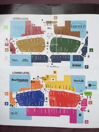 Jersey Gardens Mall Map