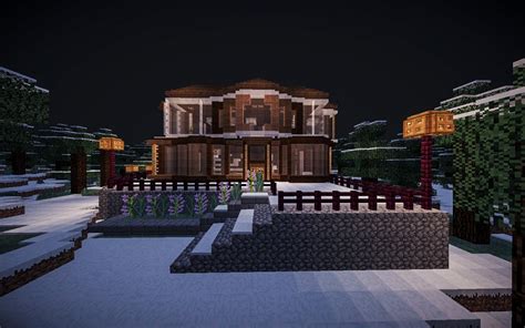 Winter House Minecraft Map