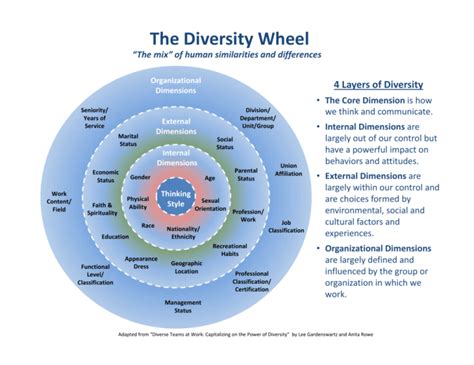 The Diversity Wheel