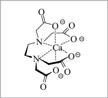 Calcium EDTA chelate structure. | Download Scientific Diagram