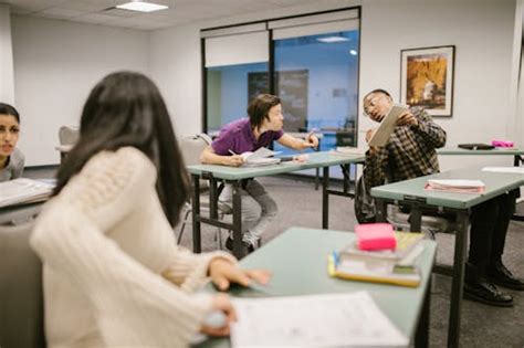 Student Cheating During an Exam · Free Stock Photo