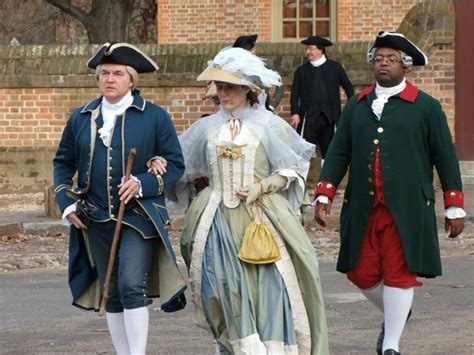 Colonial gentry and footman. | 1770s fashion, 18th century costume, 18th century fashion