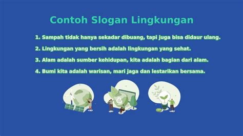 40 Contoh Slogan Lingkungan Singkat, Menarik, dan Penuh Makna