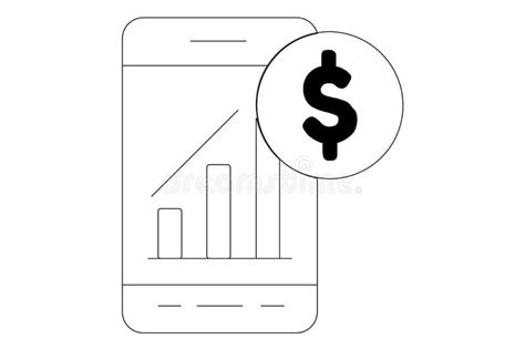 Profit Analysis Chart Isolated Vector Illustration Which Can Be Easily ...