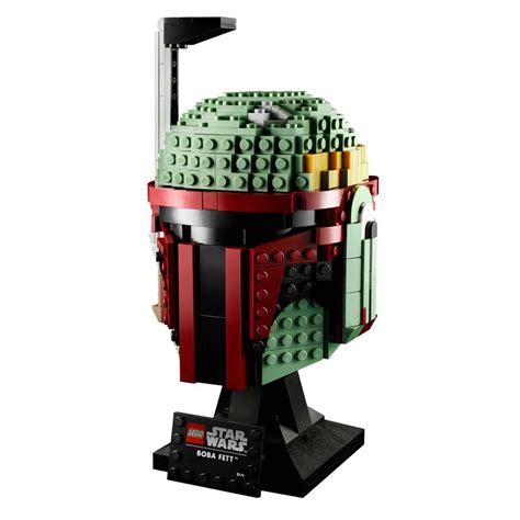 Lego Star Wars Boba Fett Helmet Model Kit - Shop Lego & Building Blocks ...