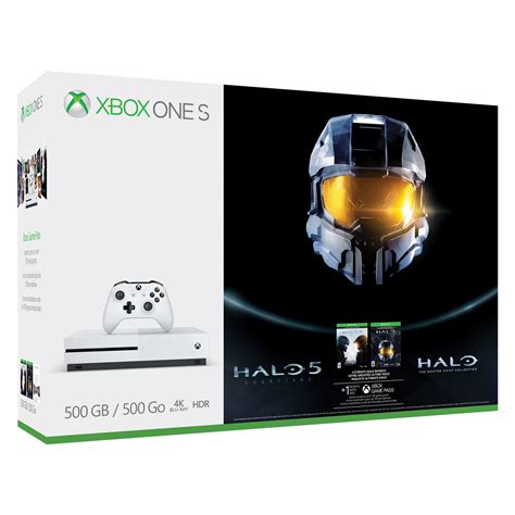 Microsoft Xbox One S 500GB Ultimate Halo Bundle, White, ZQ9-00374 - Walmart.com