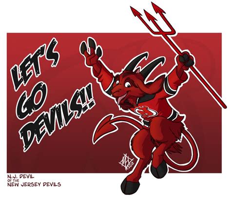 Jersey Devil Cartoon | New Jersey Devils: N.J. Devil by jmh3k The ...