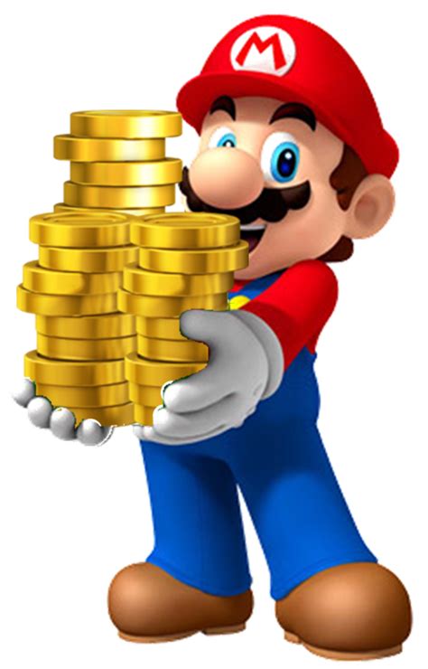 Image - MarioHoldingCoins.png | Fantendo - Nintendo Fanon Wiki | FANDOM powered by Wikia