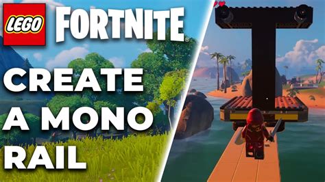 How To Make A Monorail In LEGO Fortnite (Fast Travel) - YouTube