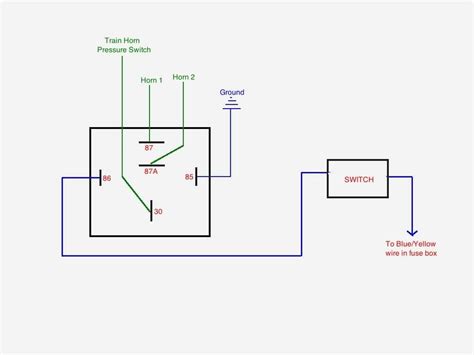 5 pin horn relay wiring diagram