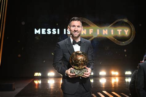 Lionel Messi ganó su octavo Balón de Oro DEPORTES El Intransigente