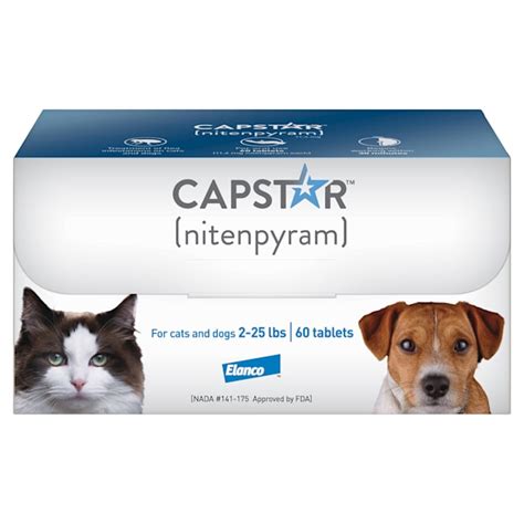 Capstar Flea Tablets for Dogs and Cats 2-25 lbs., Count of 60 | Petco