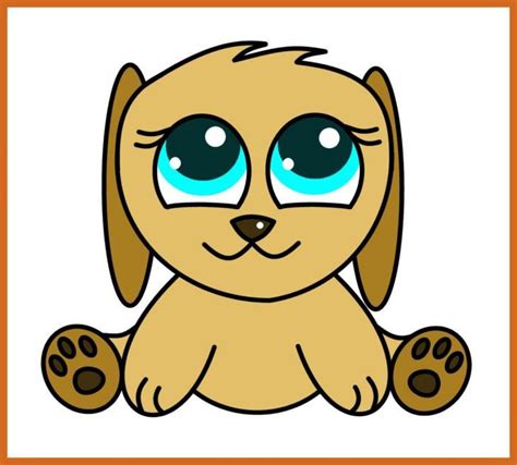 Shocking puppy cute cartoon kids picture for dog popular and concept ...