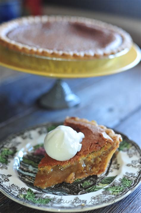 brown sugar pie – Not Just Sunday Dinner