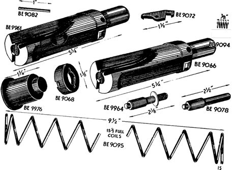 Sten Gun Blueprints