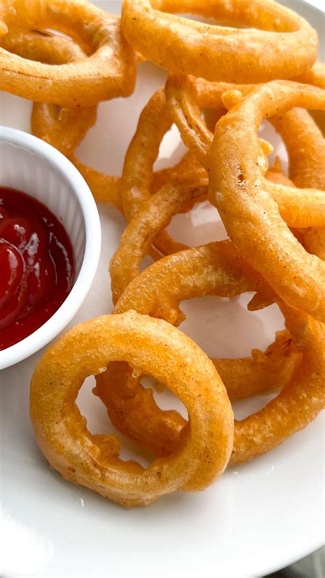 The best beer battered onion rings — There's Food At Home