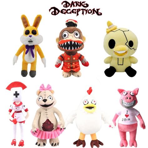 30cm Dark Deception Plushie Toy Horror Hangry Mama Bear Lucky Rabbit ...