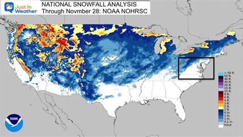 Snow Cover Now At 56 Year High In The Northern Hemisphere - Just In Weather