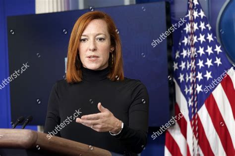 White House Spokesperson Jen Psaki Holds Editorial Stock Photo - Stock ...