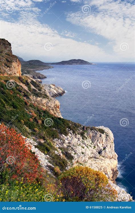 Mani Peninsula, Southern Greece Stock Image - Image of scenic, peninsula: 6158825