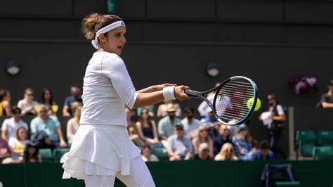 Sania Mirza Bids Farewell to Wimbledon With Semifinal Loss in Mixed Doubles