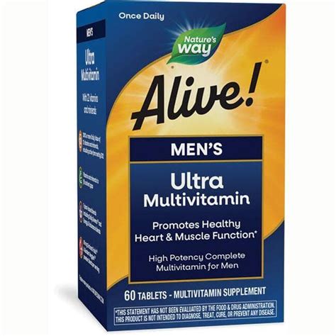 Nature's Way Alive! Men's Ultra Multivitamin 60 Tabs - Swanson®