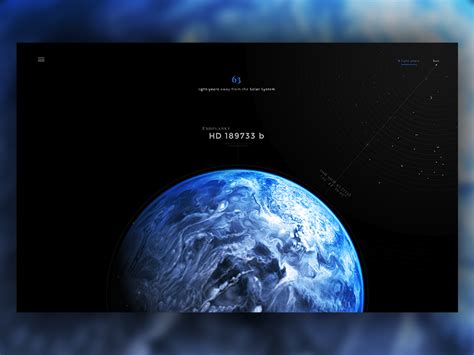 HD 189733 b - Exoplanet by Olivier Pola Khatanassian on Dribbble