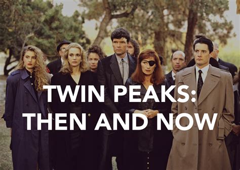 The cast of 'Twin Peaks' then and now