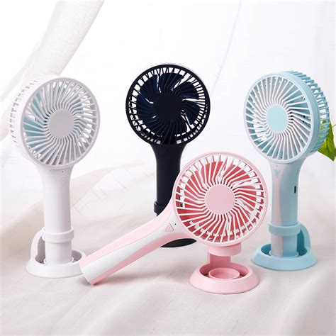 2019 new usb handheld silent fan mini fan outdoor portable handheld fan ...