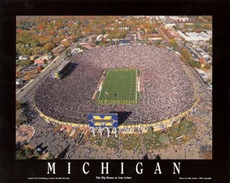 Michigan Stadium Posters & Merchandise, Michigan Wolverines