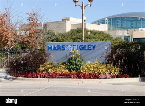 Chicago - Circa October 2022: Mars Wrigley global headquarters. Mars ...