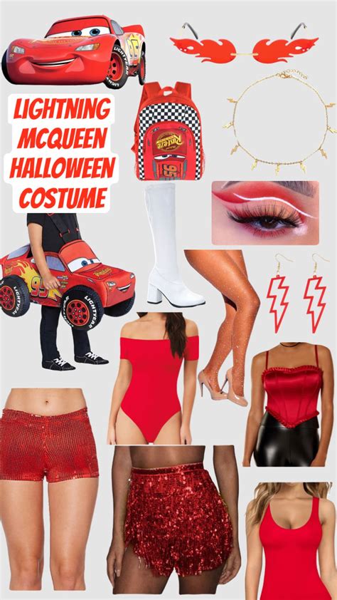 Lightning mcqueen costume – Artofit