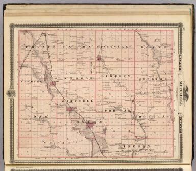 Map of Mitchell County, State of Iowa. / Andreas, A. T. (Alfred ...