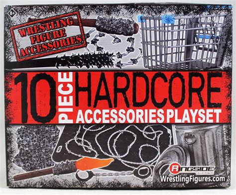 Buy 10-Piece Hardcore Accessories Playset - Ringside Exclusive for WWE ...