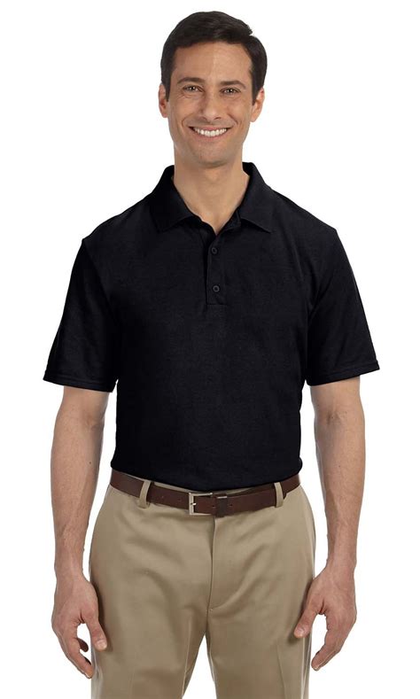 Gildan - The Gildan Adult DryBlend 65 oz PiquÃ© Polo Shirt - BLACK - S - Walmart.com - Walmart.com