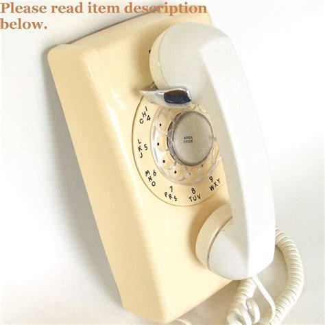 Rotary Dial Phone Deco Tel Decotel Telephone in by LaurasLastDitch