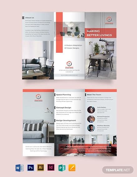 Interior Brochure Design - 33+ Examples, Word, Pages, Design